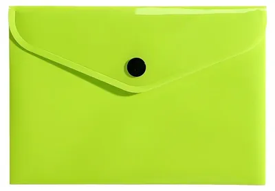 Image de Pochette A6 en PP jaune fluo - Biurfol
