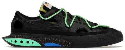 Immagine prodotto di Nike Blazer Low Off-White, colore nero ed verde elettrico - Taglia EU 42