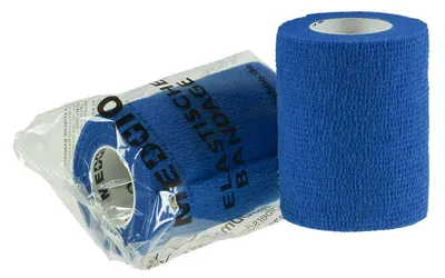 1 Haftbandage Fixierbinde 7,5 cm x 4,5 m blau