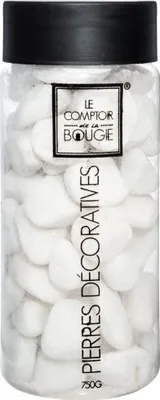 Obrázek produktu pro Bílé dekorativní kamínky do váz a květinových kompozic