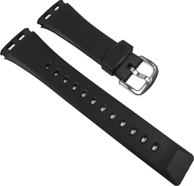 Produktbild von Casio Ersatzband Uhrenarmband Resin Band schwarz für BG-180-1 BG-180