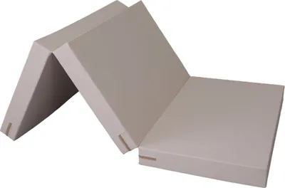 Zdjęcie produktu dla Materac gimnastyczny 3-częściowy 180x100x10 cm beżowy
