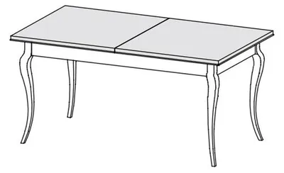 Produktbild von Luxus Möbel Esstisch Tisch Esszimmer Wohnzimmer Holz Design Tische 140/330cm Neu