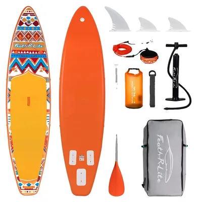 Productafbeelding van Opblaasbaar stand-up paddleboard, inclusief peddel en pomp, met antislipdek, model SUPFR18A