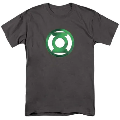 Obrázok produktu pre Tričko Green Lantern – uni, pánske/dámske, s logom TV40625 (veľkosť S), farba: antracit