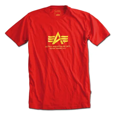 Produktbild von T-Shirt Alpha Industries Basic rot : S
