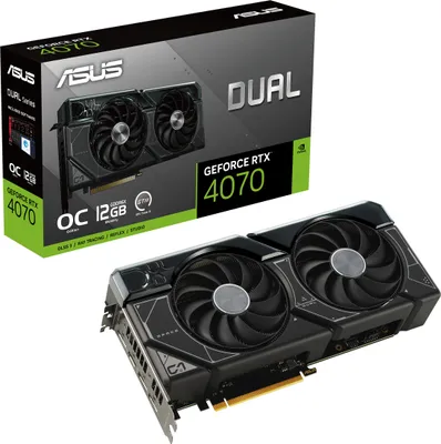 Image de ASUS Dual GeForce RTX 4070 12GB OC GDDR6X DUAL-RTX4070-O12G
