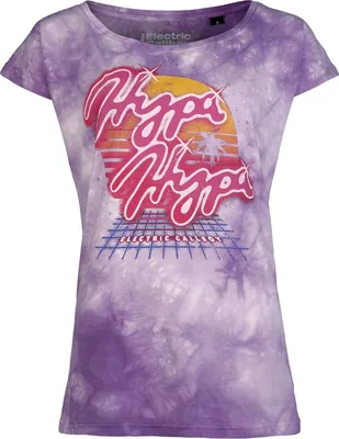 Produktbild von Electric Callboy T-Shirt Damen Hypa Hypa lila/weiß XL