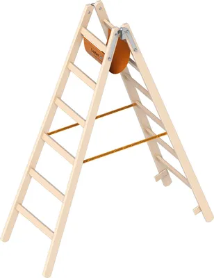 Immagine prodotto di Layher Holzstehleiter 1053 nach Ö-Norm Z1501 6 Sprossen