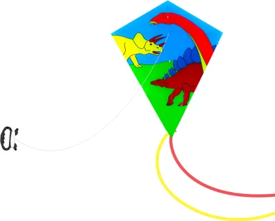 Produktbild von RAPPA Fliegende Drachentiere 62 x 75 cm