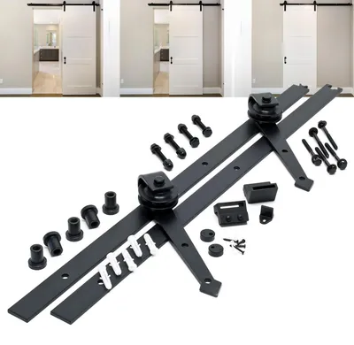 Schuifdeursysteem mit Laufschiene 183 cm, bis 90 kg