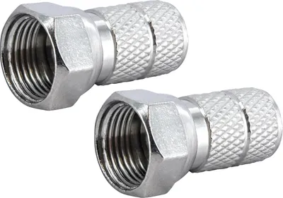 Produktbild von Schwaiger FST6502 531, F-Typ, Weiblich, Weiblich, Silber, Sichtverpackung
