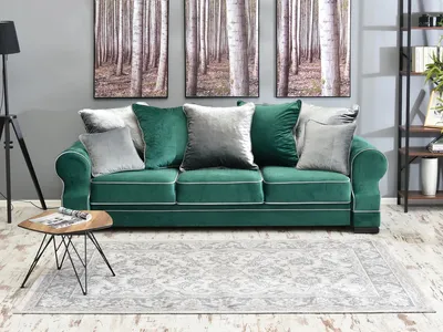 Zdjęcie produktu dla Prostokątny dywan 160x230 cm HOSNI - antracytowy