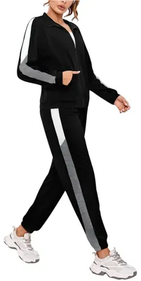 Immagine prodotto di Tuta da jogging da donna, completo da allenamento lungo per sport e tempo libero