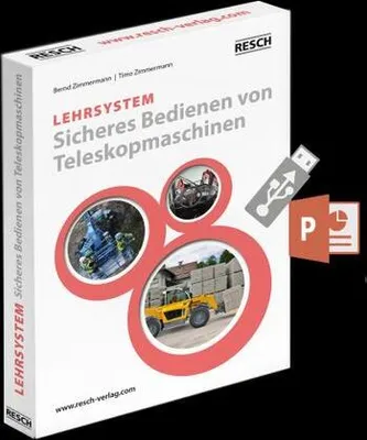 Produktbild von Lehrsystem "Sicheres Bedienen von Teleskopmaschinen"