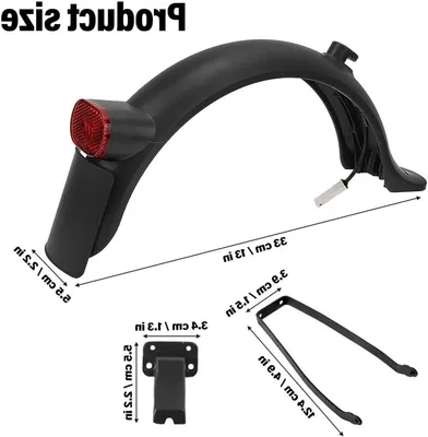 Heckschutzblech für Elektroroller - Mudguard für E-Scooter, Zubehör und Ersatzteile, geeignet für M365 und Pro 2