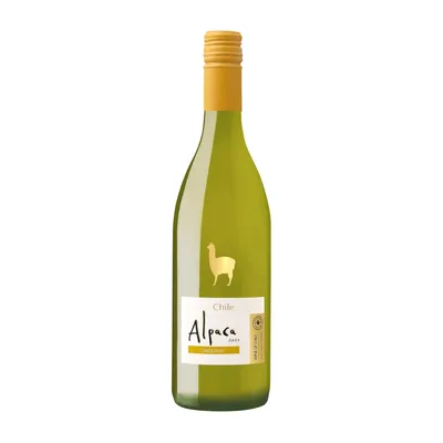 Produktbild von Alpaca Chardonnay Weiss Wein aus frischen tropischen Früchten 750ml