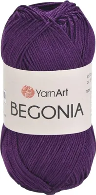 Produktbild von Yarn Art Begonia 5550 Eggplant Purple Strickgarn