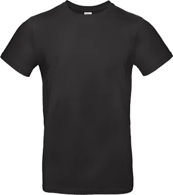 Produktbild von B&C TU03T | Herren T-Shirt E190/ -100 - Farbe: Black - Größe: 4XL