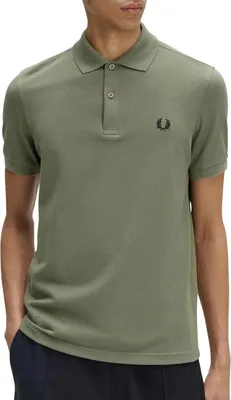 Produktbild von Fred Perry Herren Poloshirt Regular Fit, Unifarben, aus 100% Baumwolle