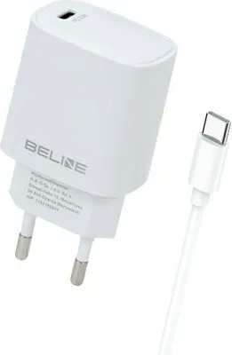 Image de Beline Charger 20W USB-C + USB-C cable white