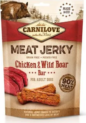Obrázok produktu pre Carnilove Dog Jerky Boar&Chicken Bar 100g
