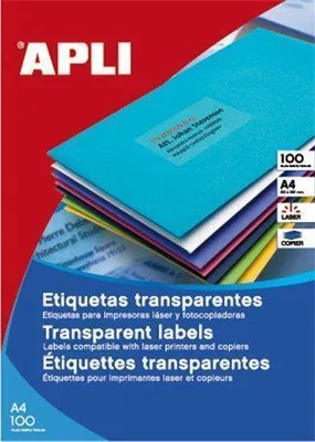 Produktbild von APLI 11919, 210 mm, 297 mm, 100 Stück(e), 100 Blätter