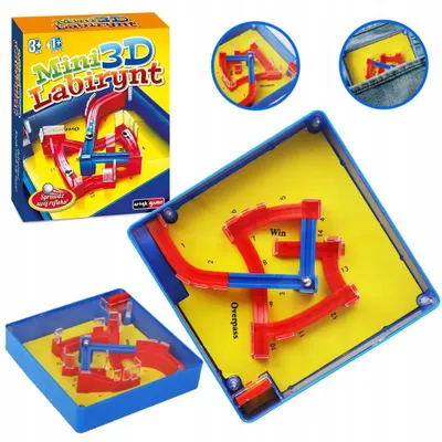 Produktbild von ProNice Passed Overpass Geschicklichkeitsspiel 3D Labyrinth Knobelspiel