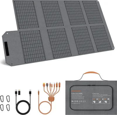Immagine prodotto di Pannello solare, portatile, impermeabile, pannello solare da 80W