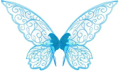 Produktbild von Feenflügel für Kinder und Erwachsene, Schmetterlingsfee, Halloween-Kostüm, glitzernde Engelsflügel, Elfen-Cosplay-Zubehör für Mädchen und Frauen