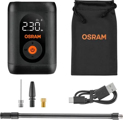 Zdjęcie produktu dla OSRAM Przenośna sprężarka z możliwością ładowania typu Inflate 1600 12 V USB-C