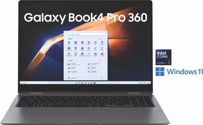Produktbild von Samsung Galaxy Book4 Pro 360 16" Intel Core Ultra 7 16GB Ram 1TB SSD W11H Moonstone Grey