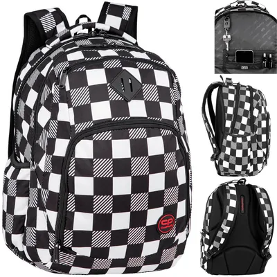 Produktbild von Schulrucksack mit zwei Fächern CoolPack Break 30L CHECKERS