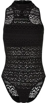 Produktbild von Urban Classics - Bodysuit Rollkragen für Damen TN1609 (4XL) (Schwarz)