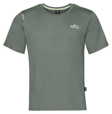 Produktbild von T-Shirt Bozen Chillaz Mountain aus Baumwoll-Modal-Elasthan-Mix in Grün, Größe S