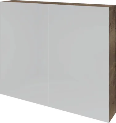 Produktbild von Spiegelschrank Sanox K-Line 80 x 13 x 70 cm tabacco 2-türig
