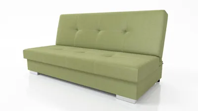 Produktbild von Axel Schlafsofa Modernes 3-Sitzer Sofa mit Schlaffunktion und Bettkasten, Pistazie