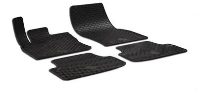 Image de Lot de tapis de sol en caoutchouc Gumarny Zubri pour SUV SKODA Karoq (NU7) – Avant + Arrière