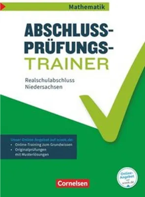 Obrázek produktu pro Abschlussprüfungstrainer Mathematik - Niedersachsen - 10. Schuljahr