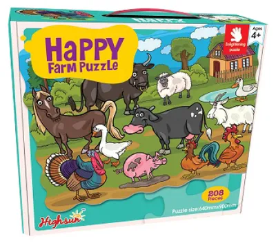 Image de La Ferme Puzzle 208 Pièces