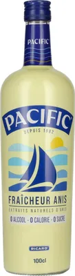 Image de Ricard Pacific Fraîcheur Anis alcohol free 0.0 1l