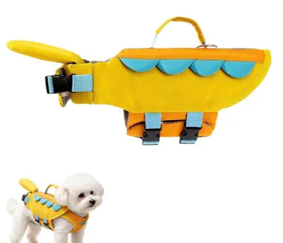 Produktbild von Verstellbare Schwimmweste für Hunde mit hoher Auftriebskraft