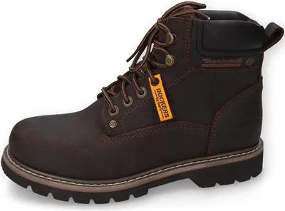 Zdjęcie produktu dla Dockers by Gerli buty męskie botki sznurowane brązowe rekreacyjne, rozmiar buta:45 EU