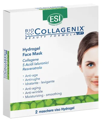 Produktbild von ESI BIOCOLLAGENIX HYDROGEL-GESICHTSMASKE, 2 Stück
