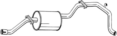 Produktbild von Bosal Endschalldämpfer  285-413