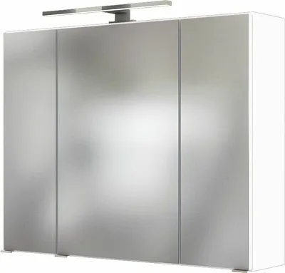 Produktbild von Held Möbel Spiegelschrank Baabe 80 cm weiß