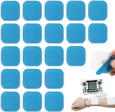 Produktbild von Gel-Pads 20 Stück, 45x45 mm, für Bauchmuskeltrainer