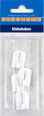 Produktbild von 4er weiße Gardinenhaken EUROHOME®