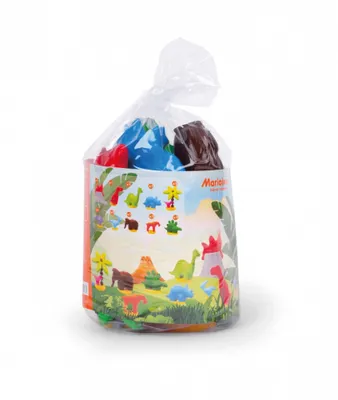 Obrázok produktu pre Dinosauria stavebnica, 25 dielikov