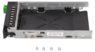 Obrázok produktu pre Pevný disk 2,5 palca strieborný čierny SAS SATA HDD Caddy pre Fujitsu Primergy RX600 RX300 RX90